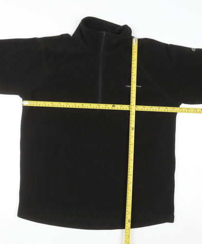 Craghoppers Men's Black Fleece 1/2 Zip Pullover Sweatshirt Size S