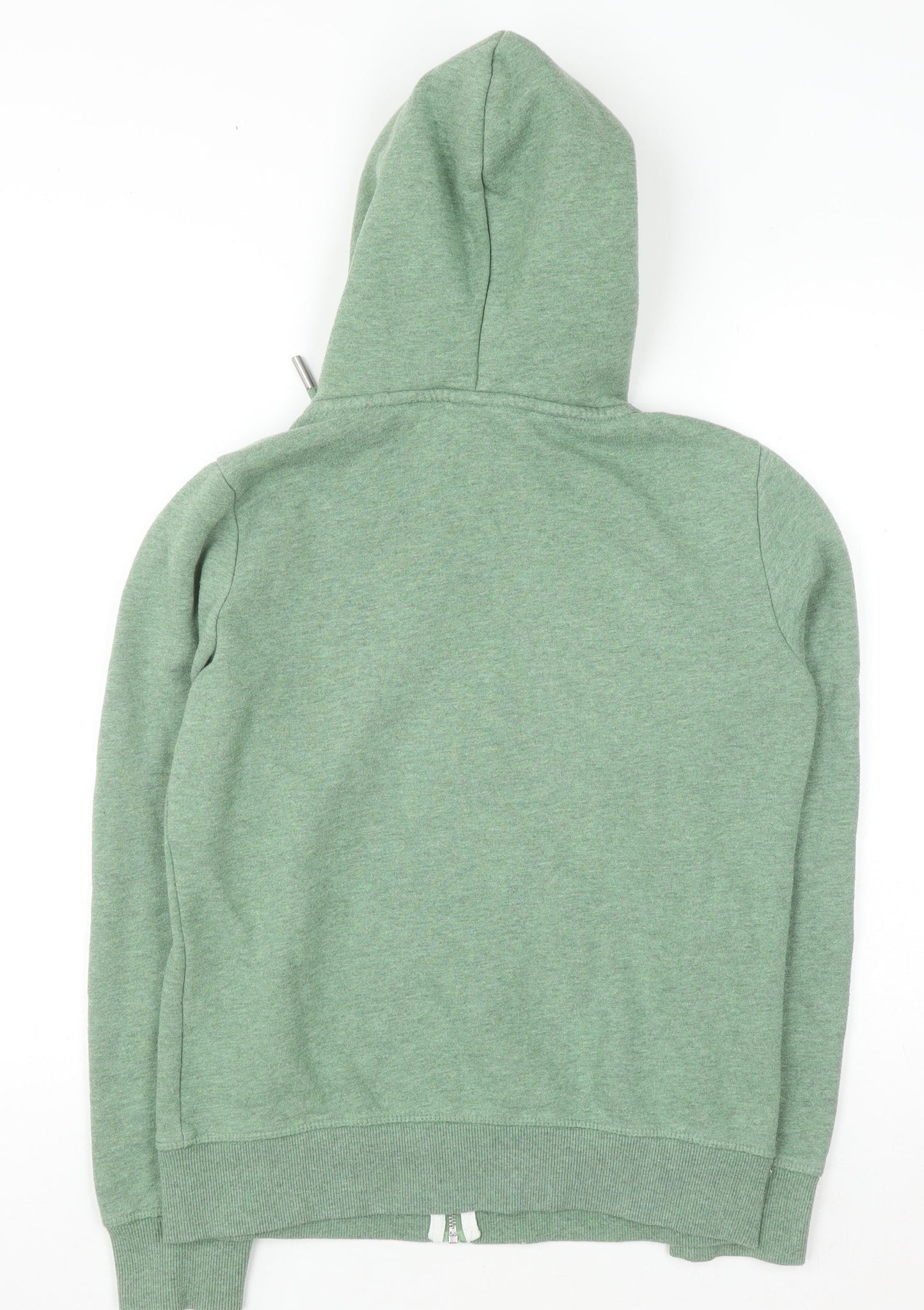 Womens UK Size 12 Superdry Green Full Zip Hoodie