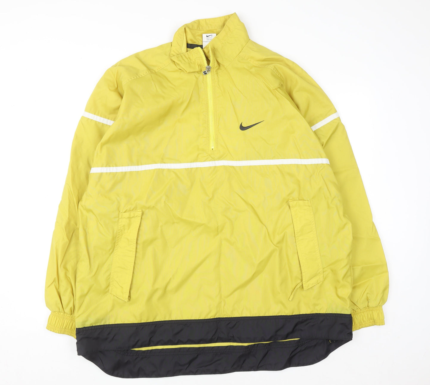 Womens UK Size L Nike Yellow Running & Jogging Walking Gym & Training Jacket