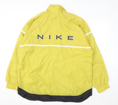 Womens UK Size L Nike Yellow Running & Jogging Walking Gym & Training Jacket