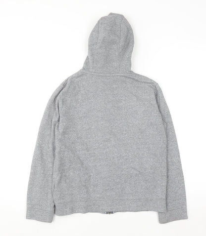 Nike Boys Grey Full Zip Hoodie Size M 137-147cm Standard Fit