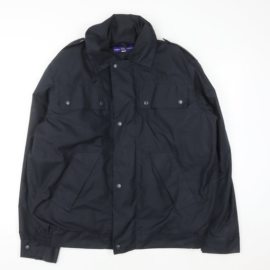 Mens UK Size M Miller Rayner Black Basic Jacket