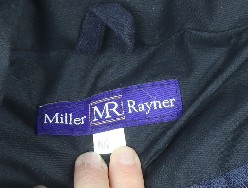 Mens UK Size M Miller Rayner Black Basic Jacket