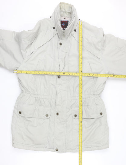 Glacier Point Women Ivory L Parka Jacket Padded Winter Coat