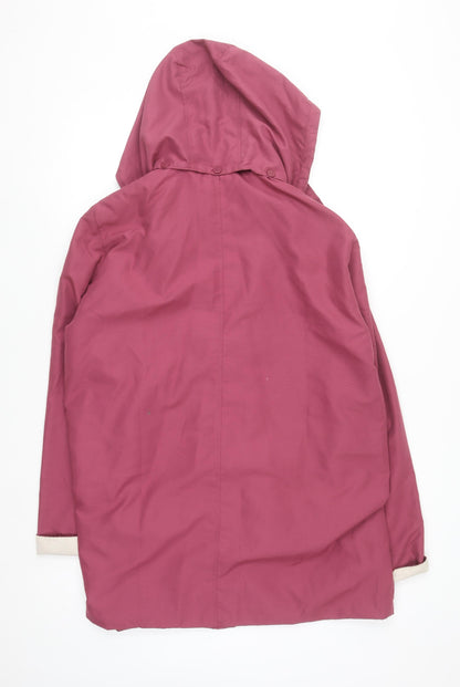 Womens UK Size 14 Gabriella Vicenza Pink Rain Coat