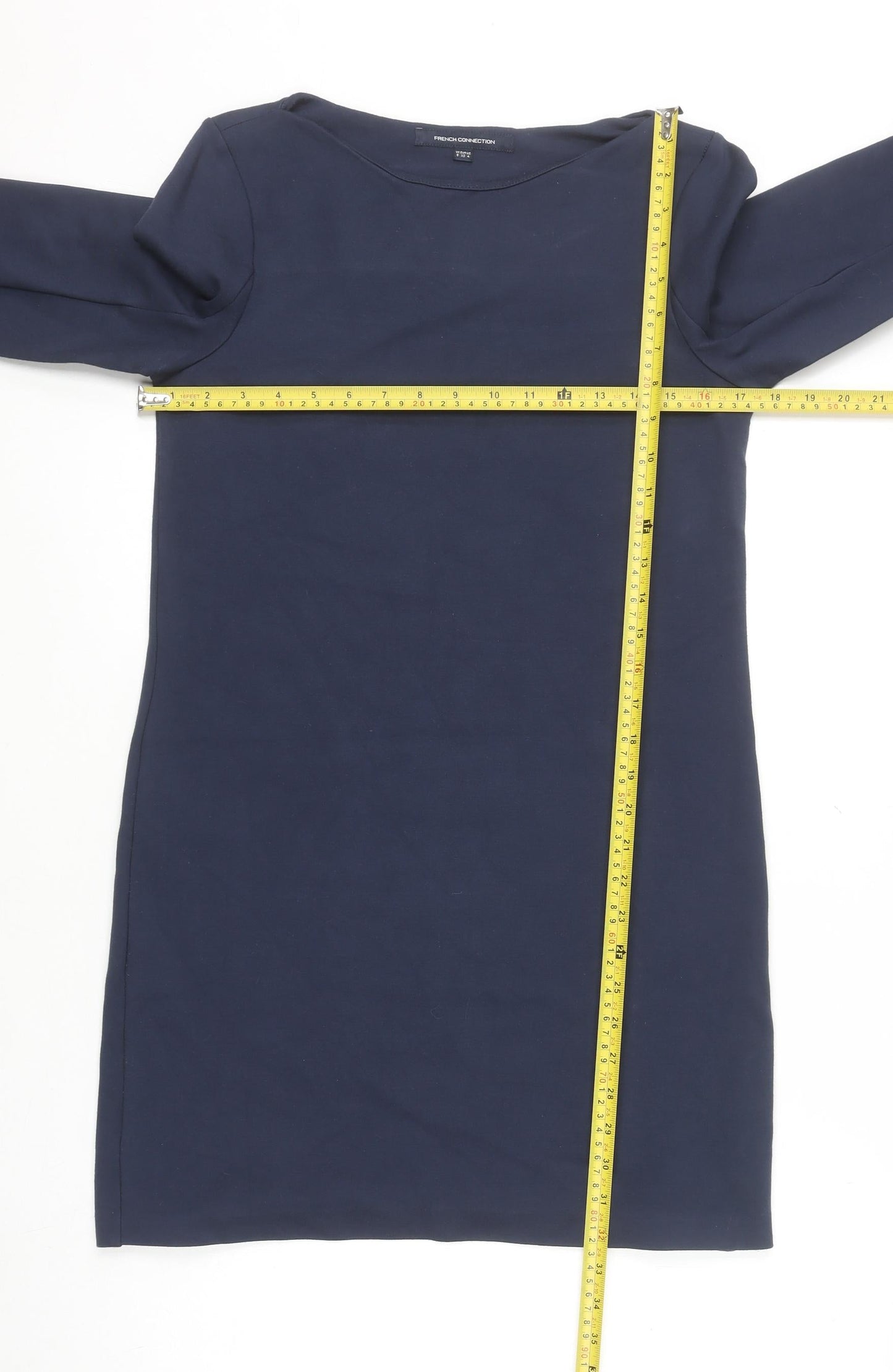 Womens UK Size 8 French Connection Sheath Dress