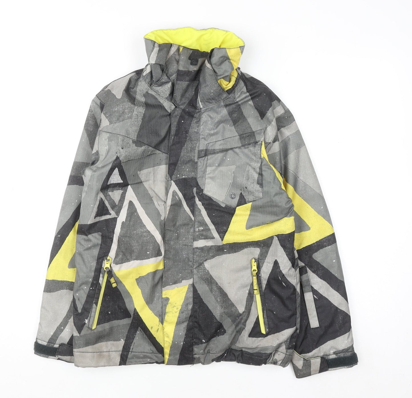 Womens UK Size 10 Quiksilver Multicoloured Ski Jacket
