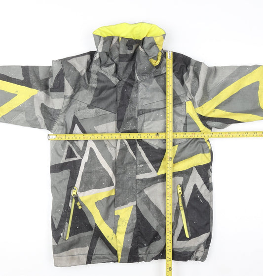Womens UK Size 10 Quiksilver Multicoloured Ski Jacket