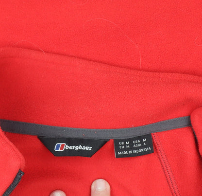 Mens UK Size M Berghaus Red Pullover Sweatshirt