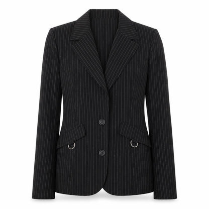 Womens UK Size 6 Spago Collection Regular Black Suit Jacket