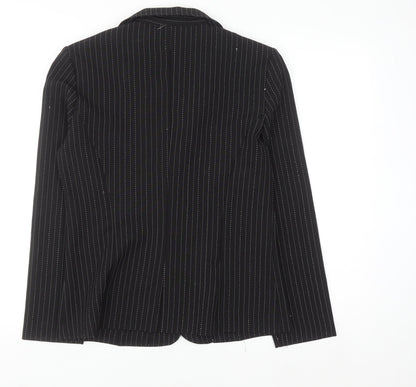Womens UK Size 6 Spago Collection Regular Black Suit Jacket