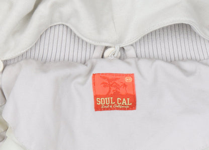Womens UK Size XS Soul Cal Beige Bodywarmer