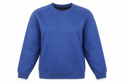 James Pringle Women's Blue Cotton Blend Pullover Sweatshirt Size S