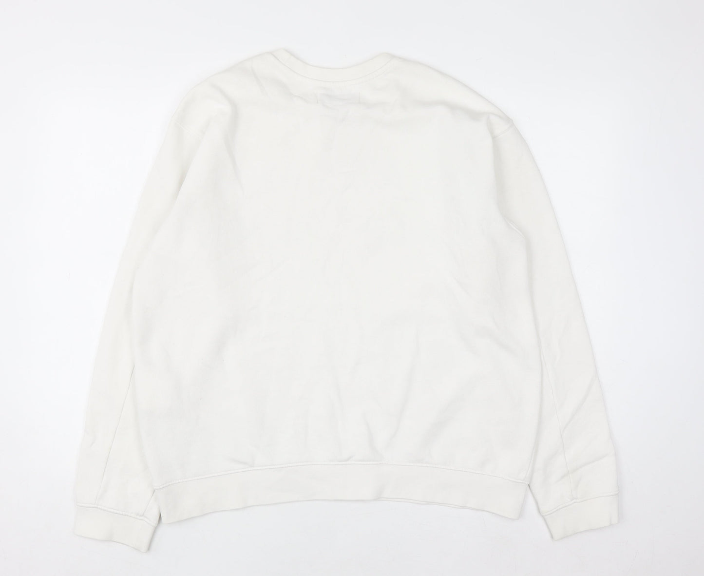 Womens UK Size 3XL Replay White Pullover Sweatshirt