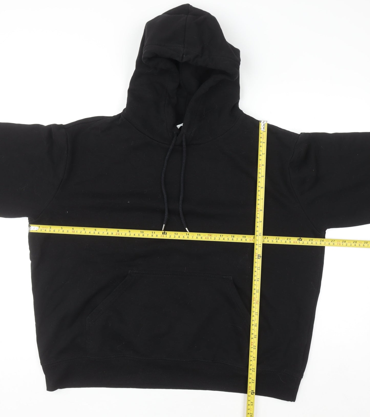 Womens UK Size 16 H&M Black Pullover Hoodie