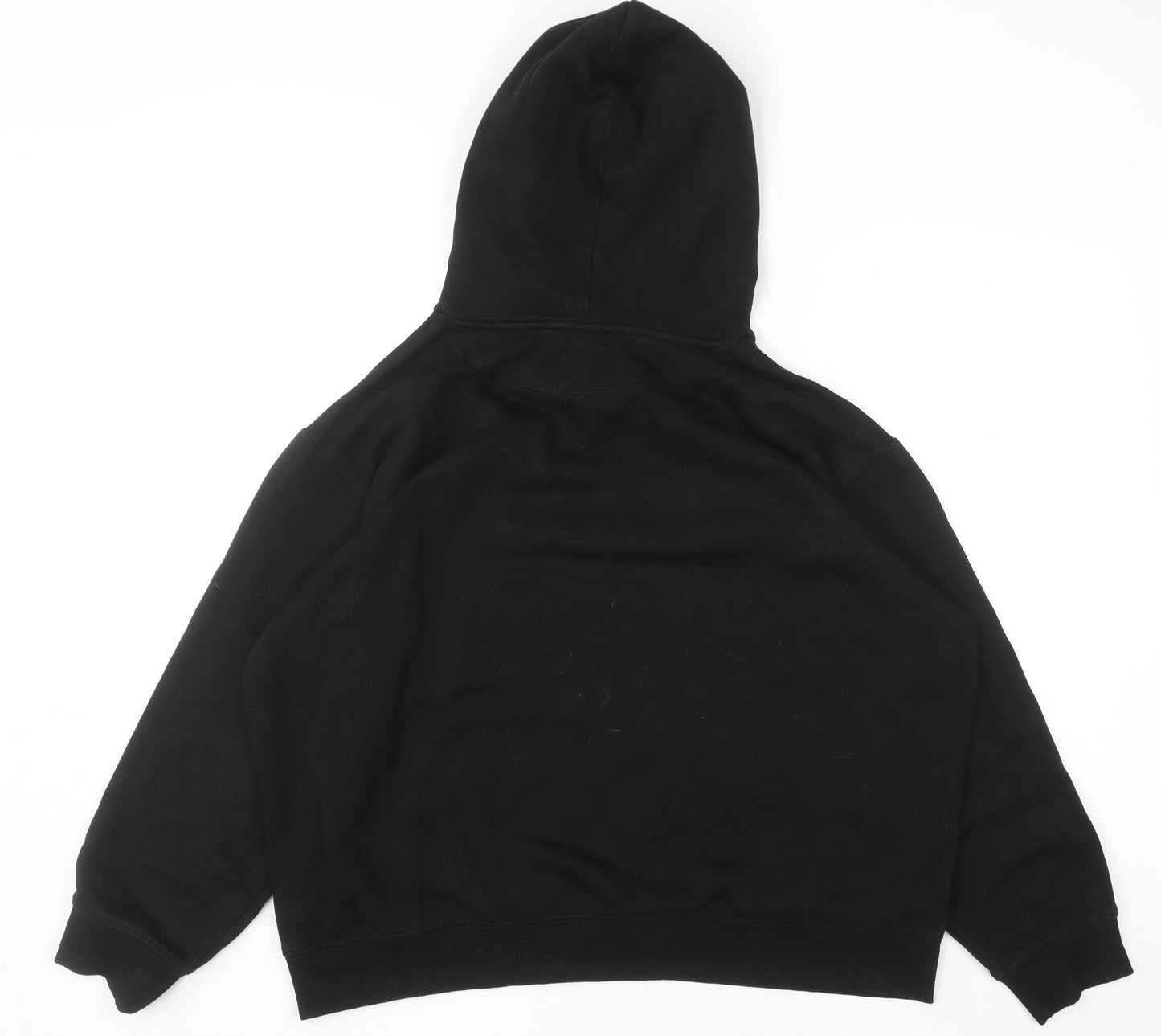 Womens UK Size 16 H&M Black Pullover Hoodie