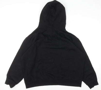Womens UK Size 16 H&M Black Pullover Hoodie