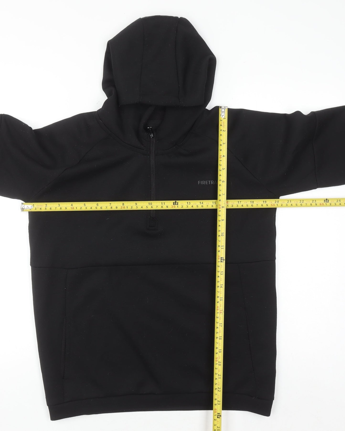 Boys UK Size 13 Years Firetrap Black Full Zip Hoodie