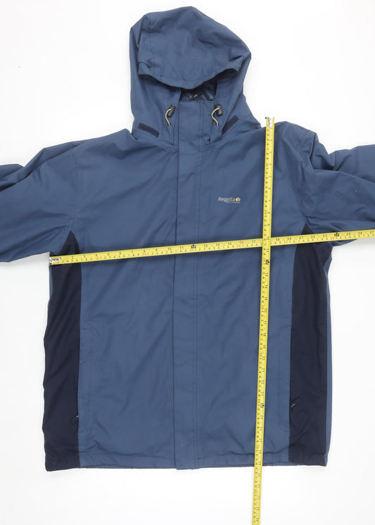 Mens UK Size XL Regatta Blue Rain Coat