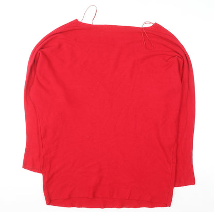 Womens UK Size 18 Roman Red Pullover Jumper