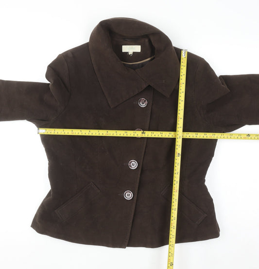 Womens UK Size 16 Marks and Spencer Regular Brown Suit Jacket