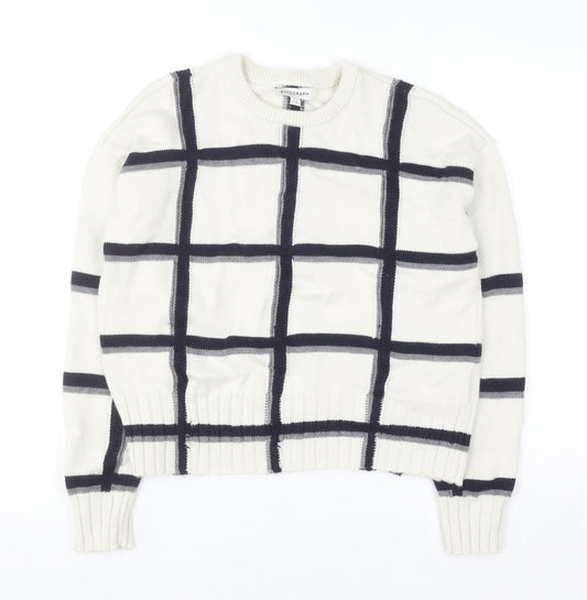 Womens UK Size M Marks and Spencer Ivory Pullover Jumper