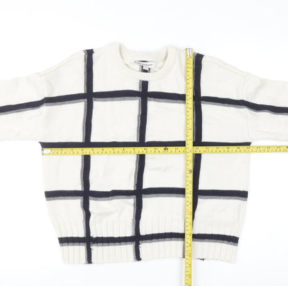 Womens UK Size M Marks and Spencer Ivory Pullover Jumper