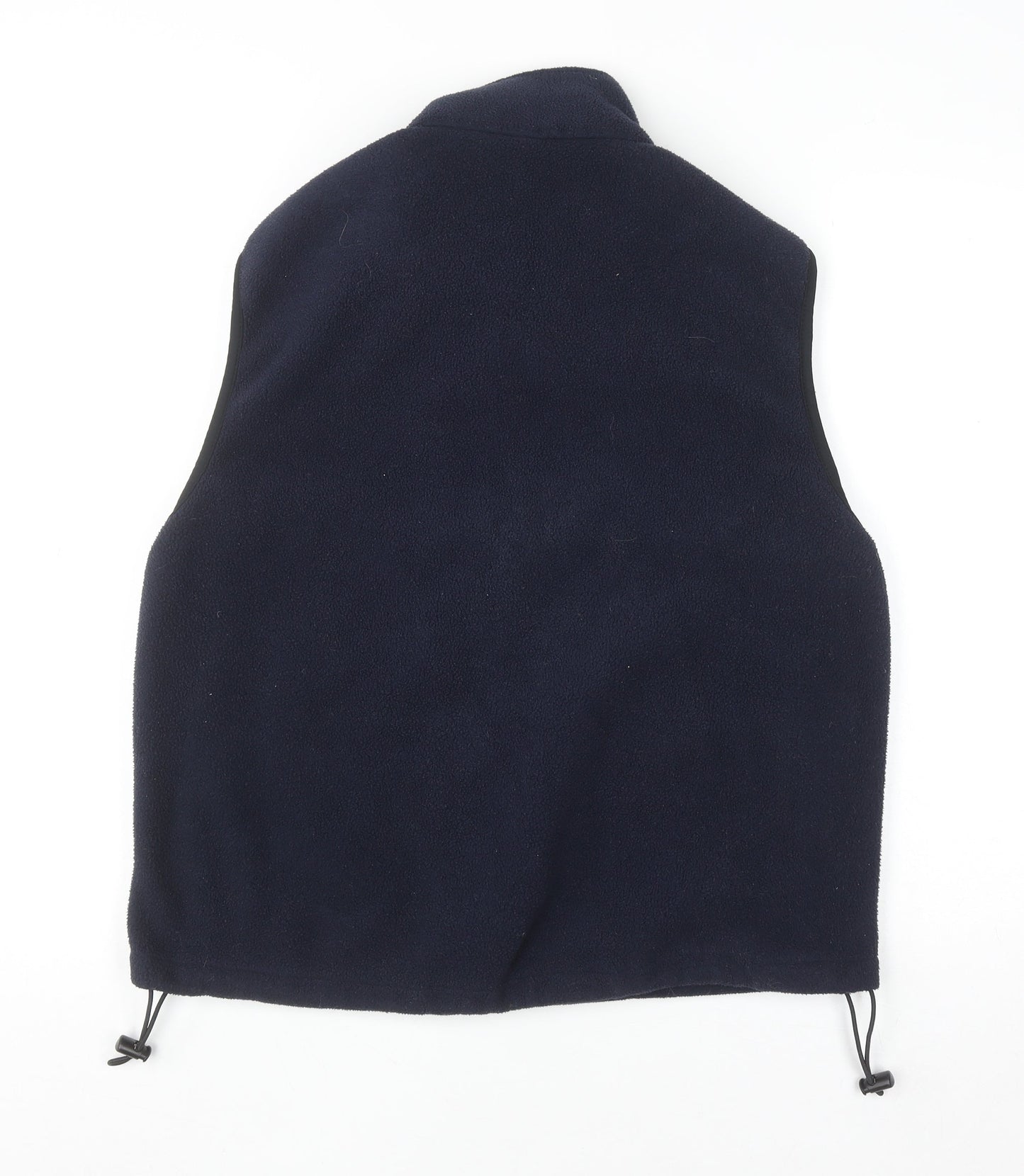 Woolrich Men's Navy Blue Fleece Waistcoat Gilet Size M Outdoorwear
