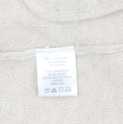 Womens UK Size S Fenn Wright Manson Beige Cardigan Jumper