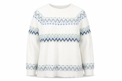 Womens UK Size L Damart Ivory Pullover Jumper