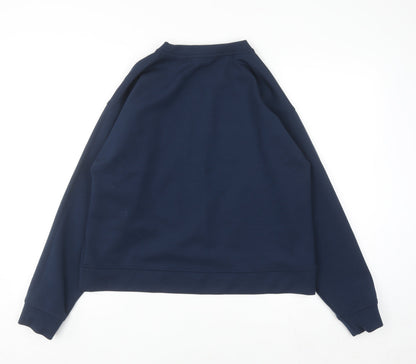 Mens UK Size M Ted Baker Blue Pullover Sweatshirt