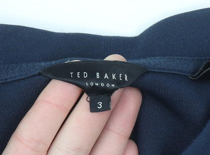 Mens UK Size M Ted Baker Blue Pullover Sweatshirt