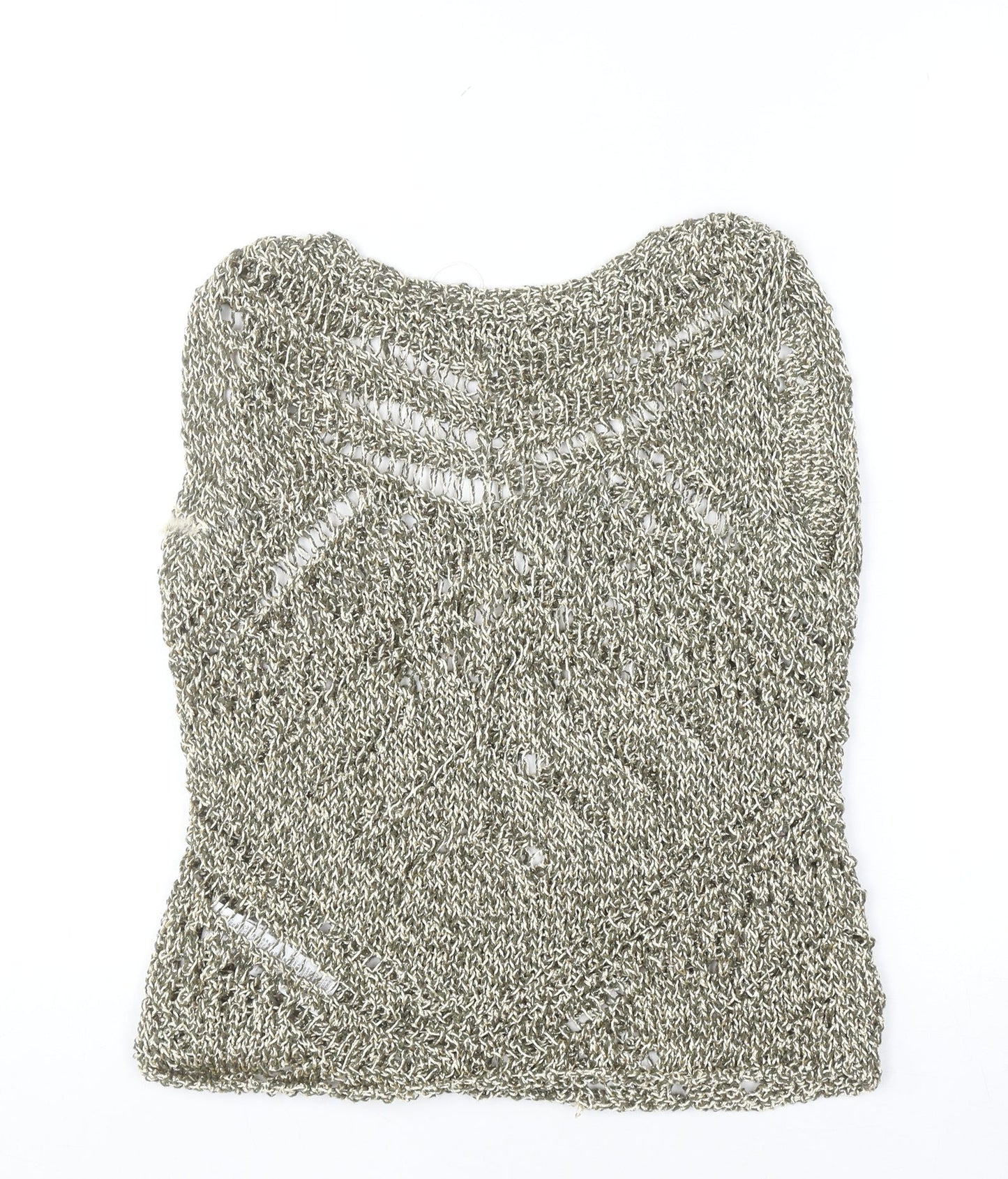Womens UK Size S Marks and Spencer Silver Camisole Tank