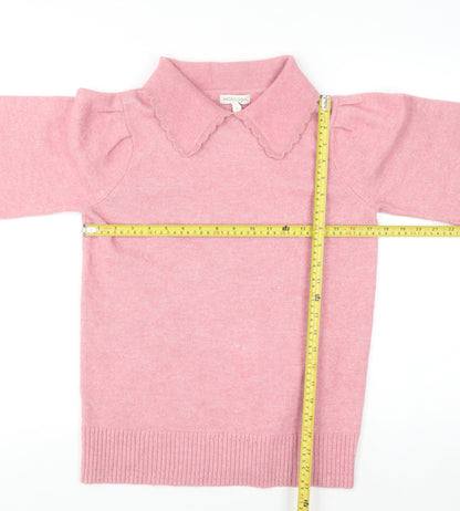 Womens UK Size S Monsoon Pink Pullover Jumper
