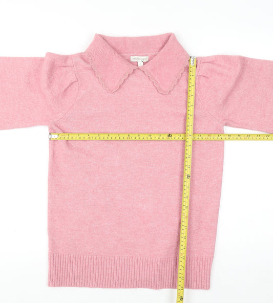 Womens UK Size S Monsoon Pink Pullover Jumper