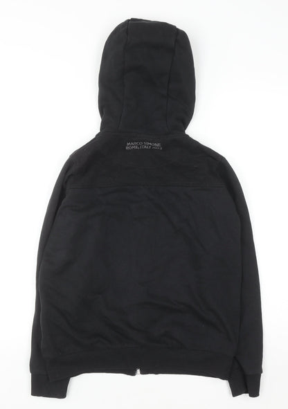 Ryder Cup Boys Black Full Zip Hoodie 11-12 Years Cotton Blend