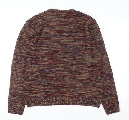 Mens UK Size L ASOS Multicoloured Pullover Jumper