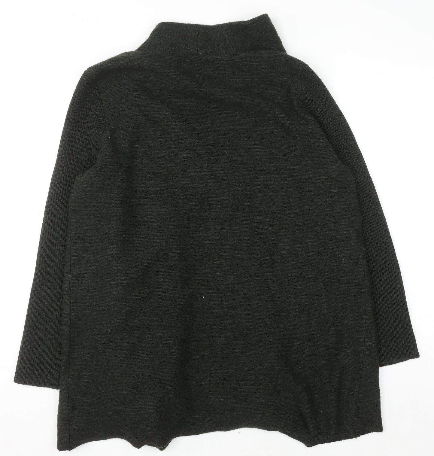 Womens UK Size 14 Phase Eight Black Full Zip Jumper