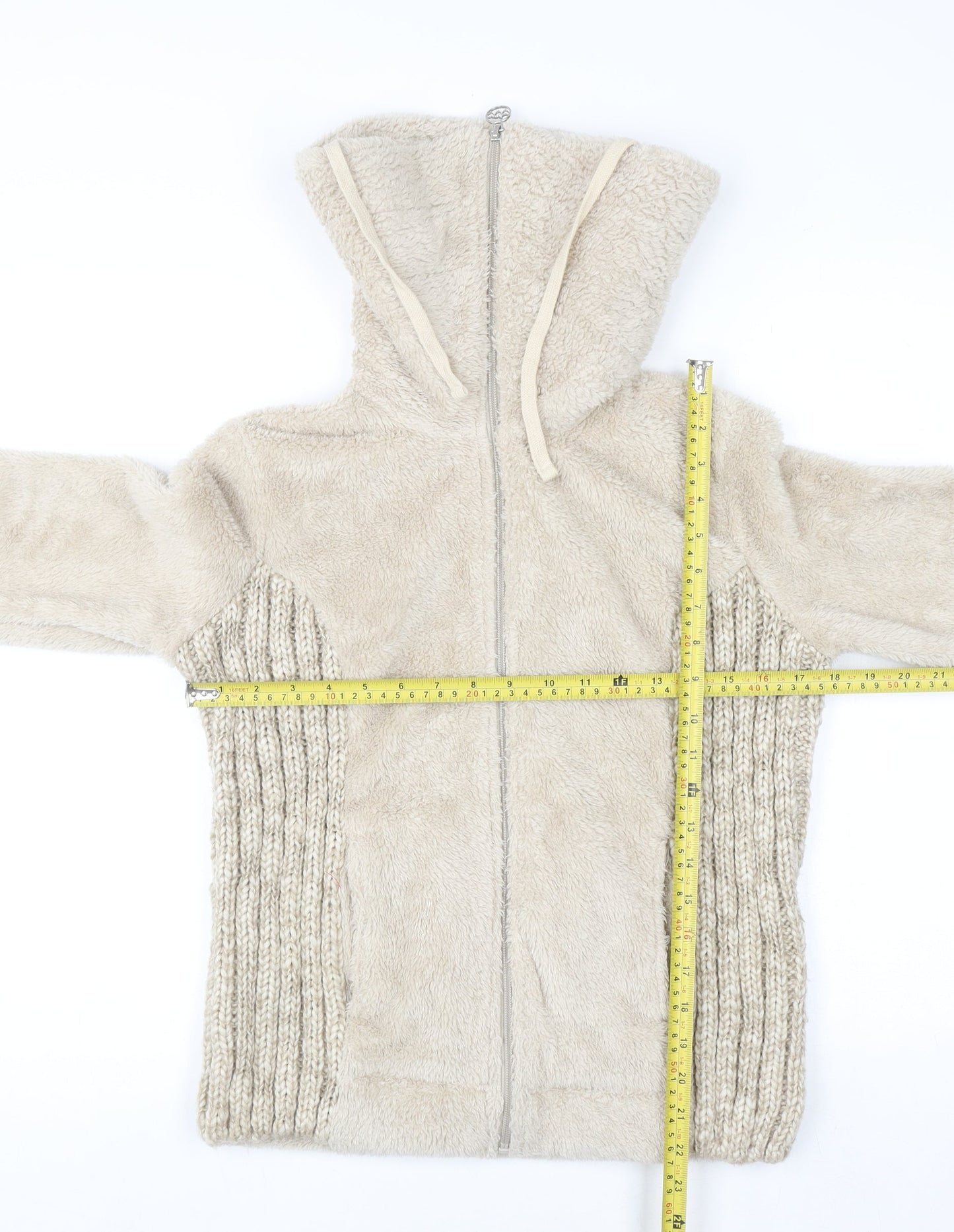 Womens UK Size M Marks and Spencer Beige Basic Jacket