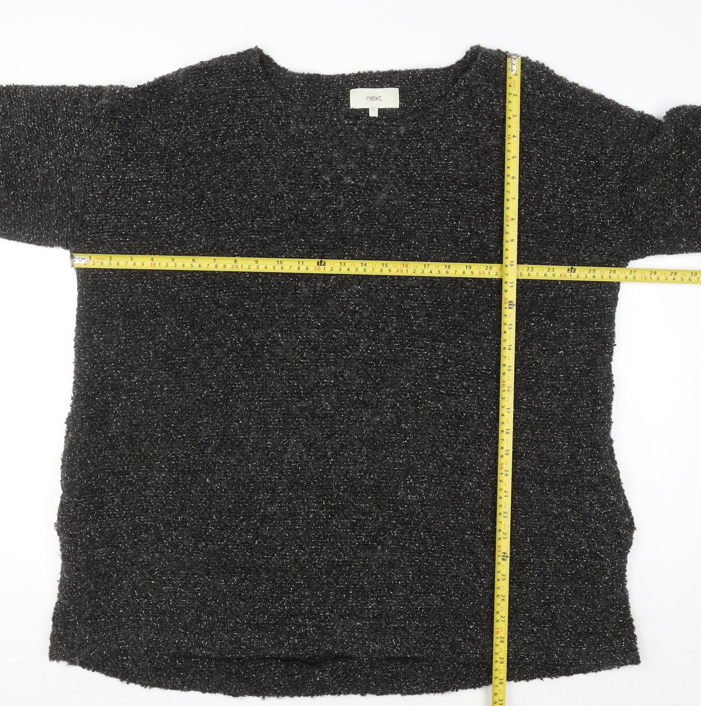 Womens UK Size 22 NEXT Grey Pullover Jumper