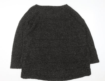 Womens UK Size 22 NEXT Grey Pullover Jumper