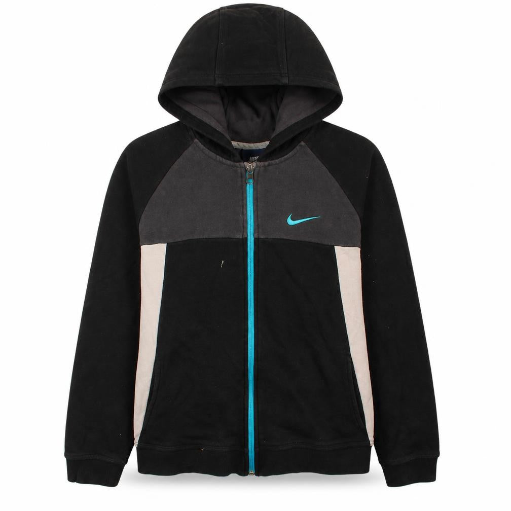Boys UK Size XL Nike Black Full Zip Hoodie