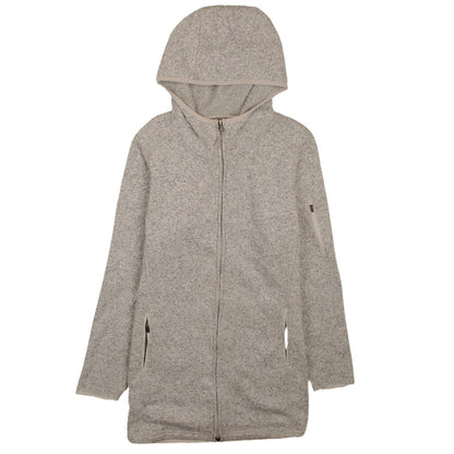 Unisex Adults UK Size M L.L. Bean Grey Full Zip Hoodie