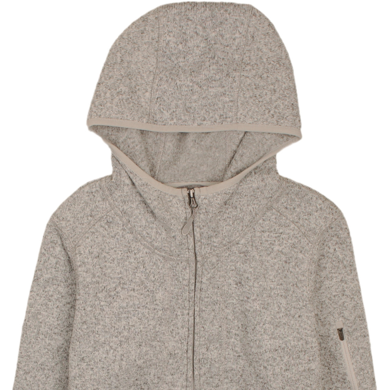 Unisex Adults UK Size M L.L. Bean Grey Full Zip Hoodie