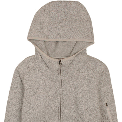 Unisex Adults UK Size M L.L. Bean Grey Full Zip Hoodie
