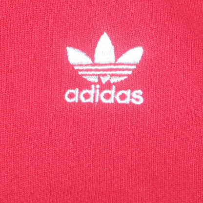 Womens UK Size 12 adidas Red Pullover Hoodie