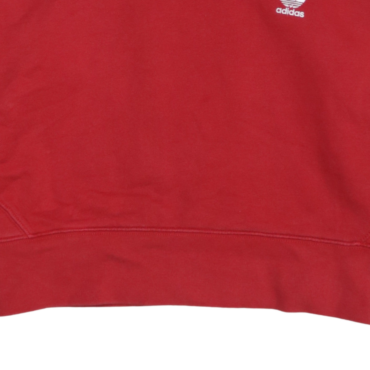 Womens UK Size 12 adidas Red Pullover Hoodie