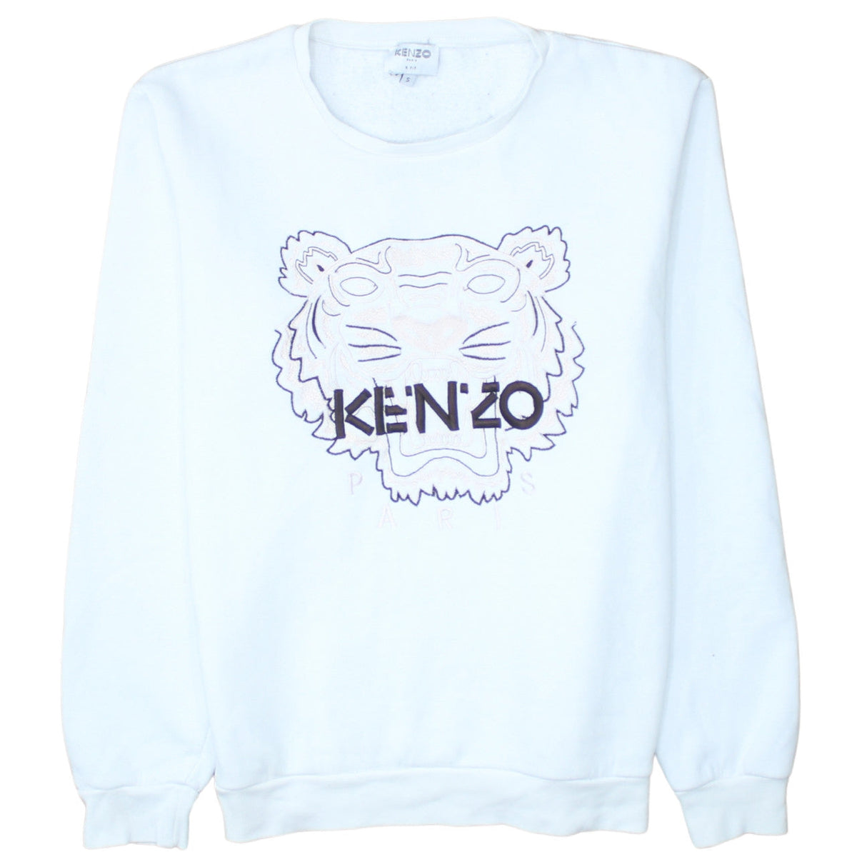 Mens UK Size S KENZO White Pullover Sweatshirt