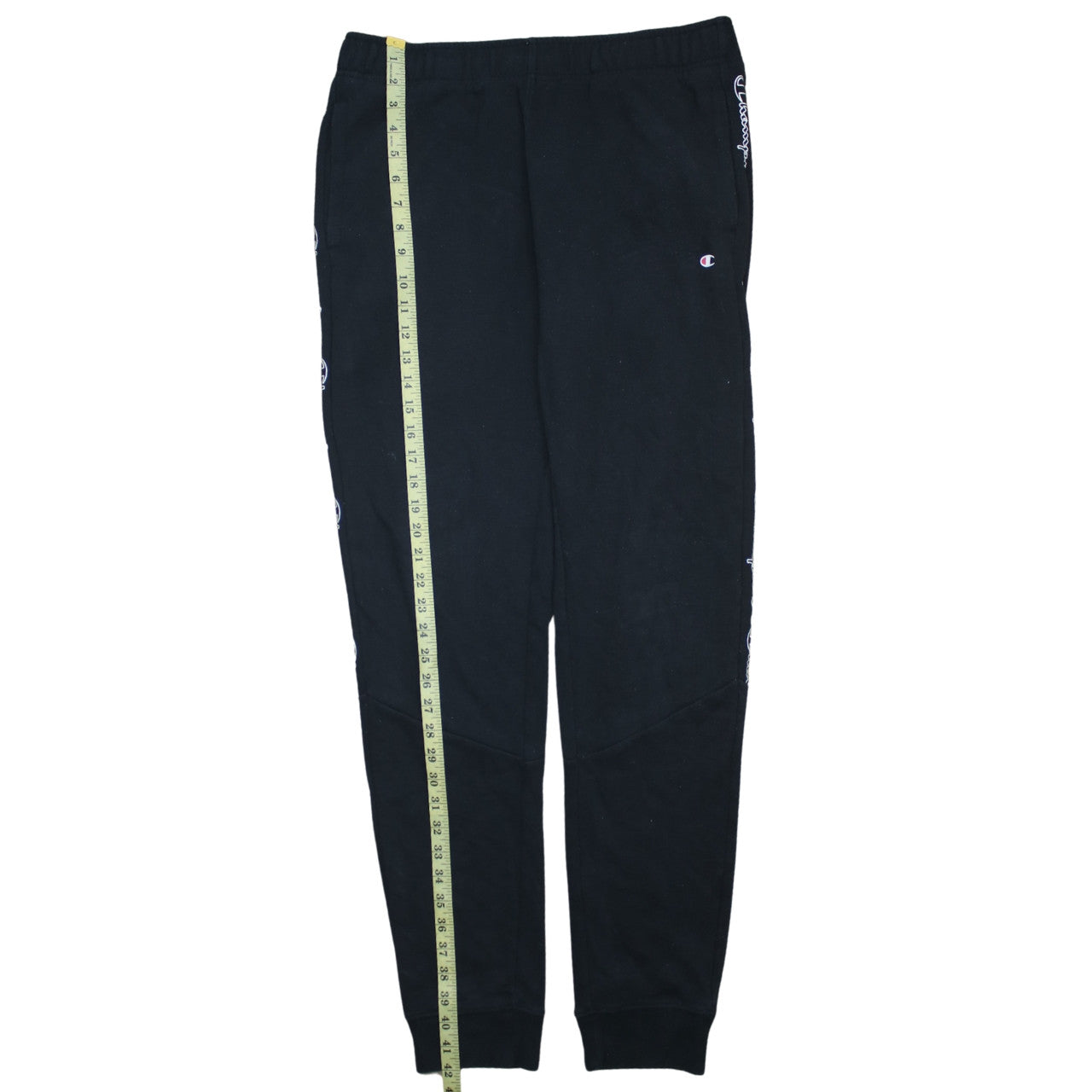 Mens UK Size XL Champion Regular Fit Jogger Black Trousers