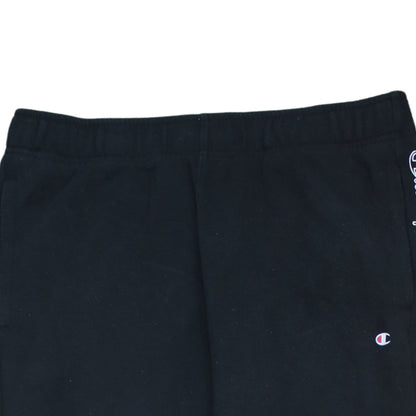 Mens UK Size XL Champion Regular Fit Jogger Black Trousers